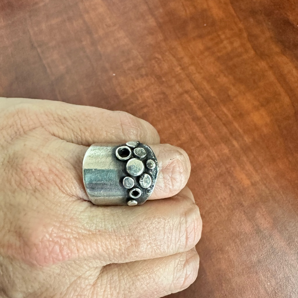 Modern Brutalist Ring